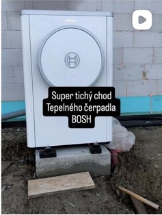Tepelné čerpadlo Bosch